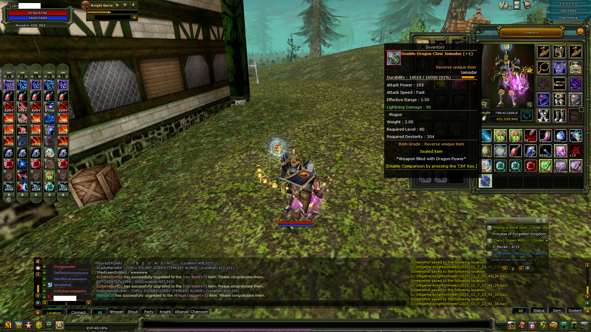 83/7 Rogue REB 7 FS (105AP) **DDCJ 7*** Azagai 6***