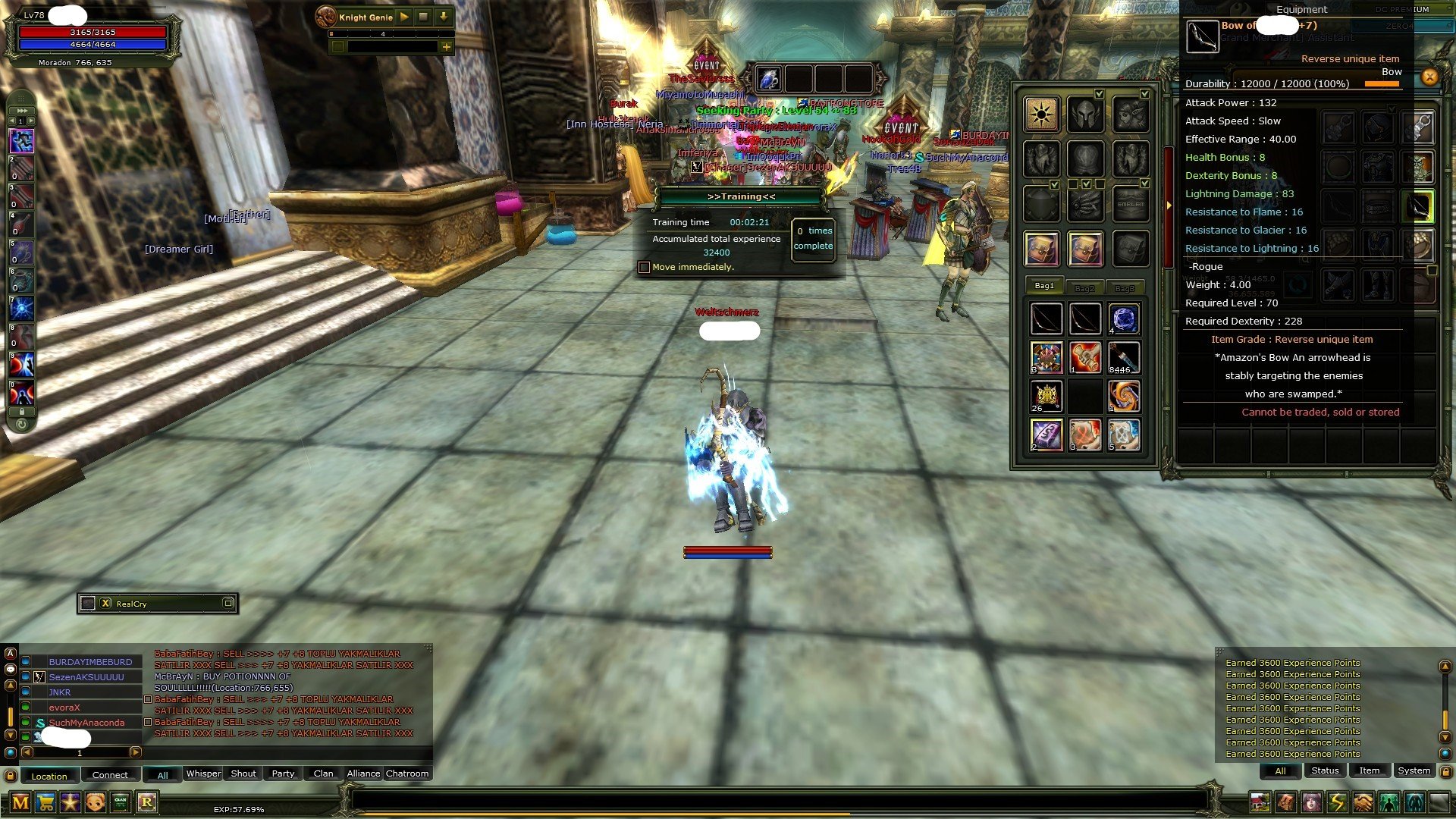 REBİRTH 7 QUEST BOWLU OKÇU.