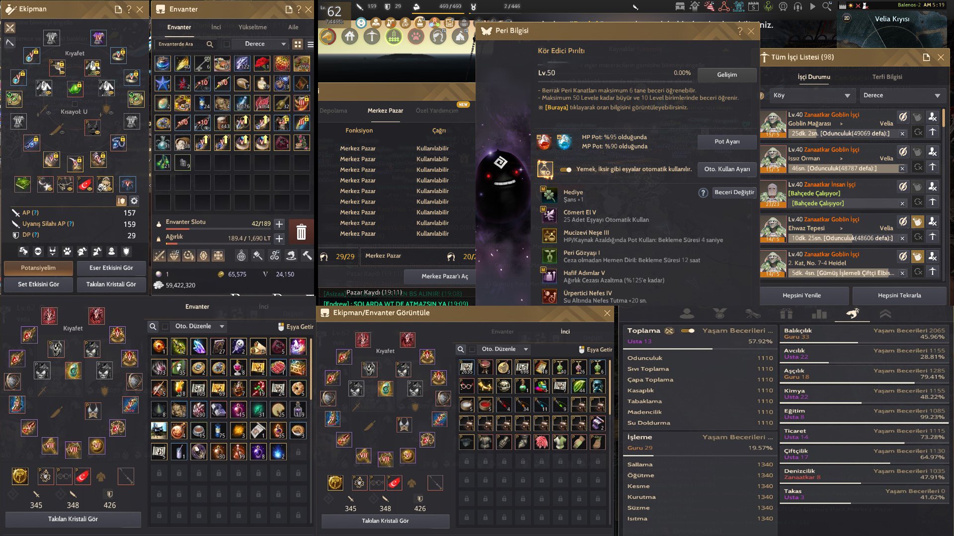 KELEPİR 345AP CLIENT HESAP LIFE VE PVE BİR ARADA