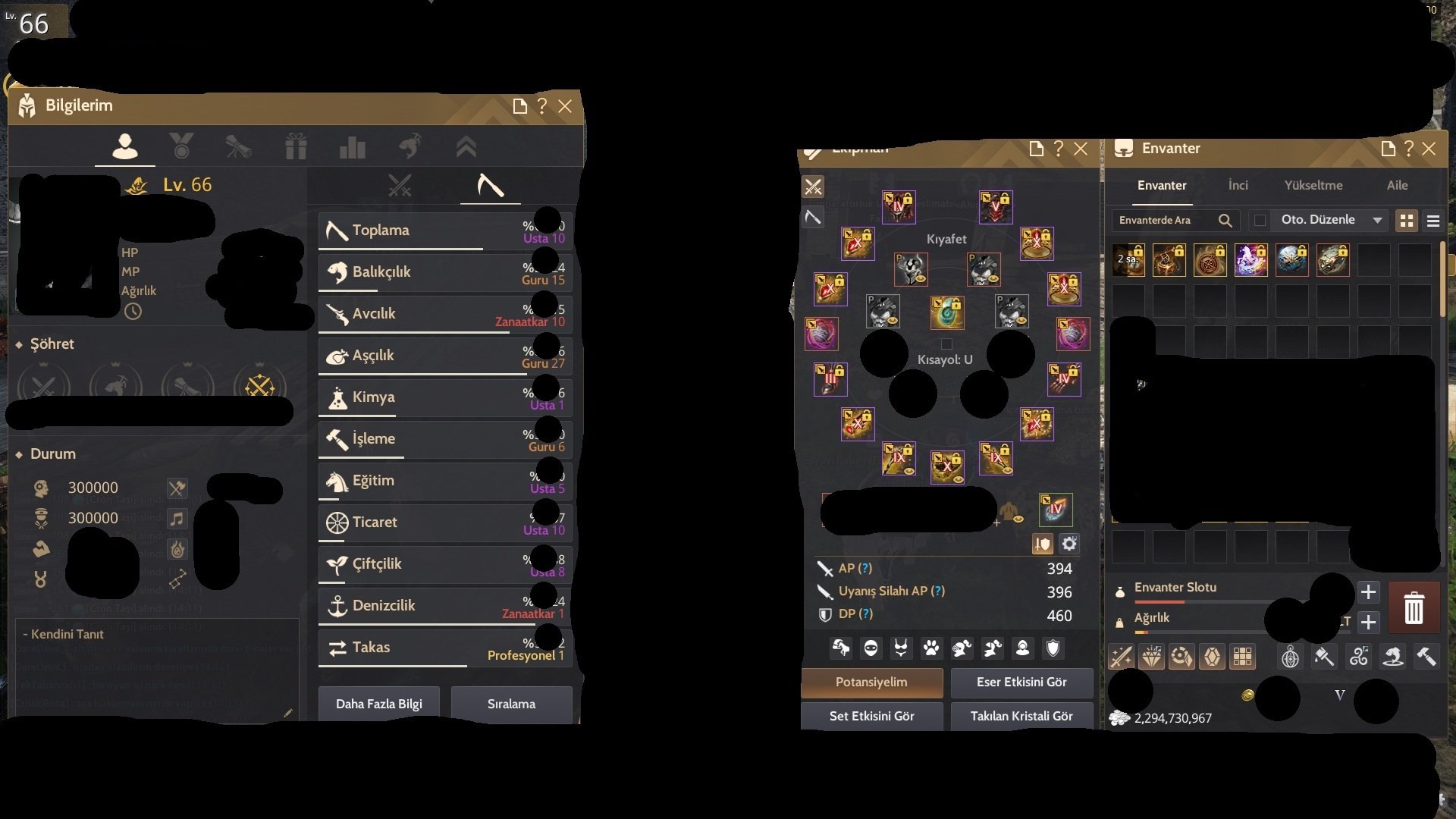 852 GS FULL HAZİNE P2W