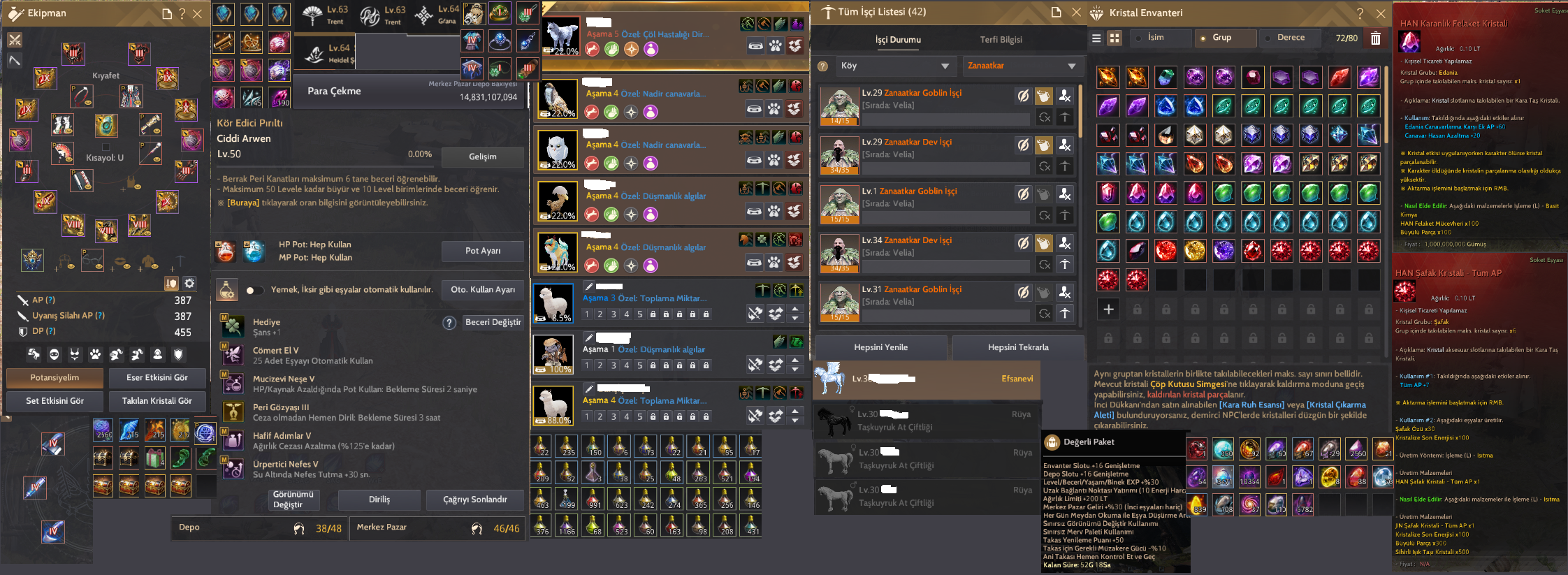 387AP 455DP - 842 GS TEK FİYAT