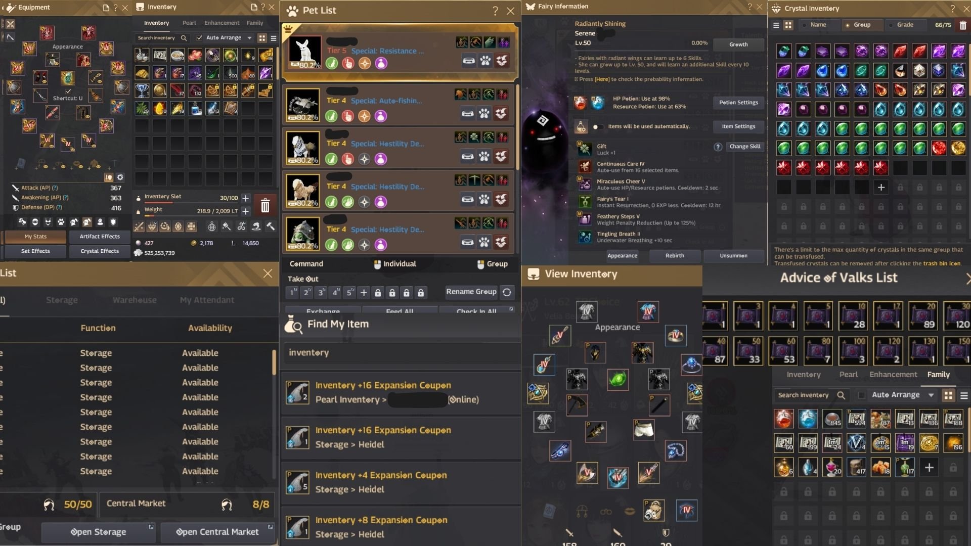 EU/Client/ 793 GS/ 366AP/416DP/ Full P2W/ 50 Depocu/ DEC Kolye