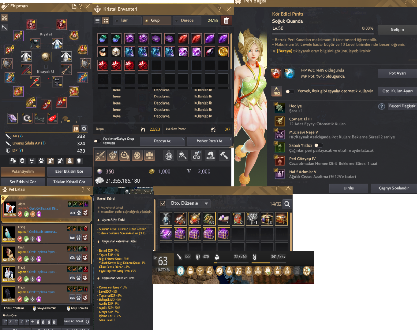 755 GS FULL HAZIR GELİŞİME AÇIK DOLU HESAP!! P2W YAPILI KELEPİR