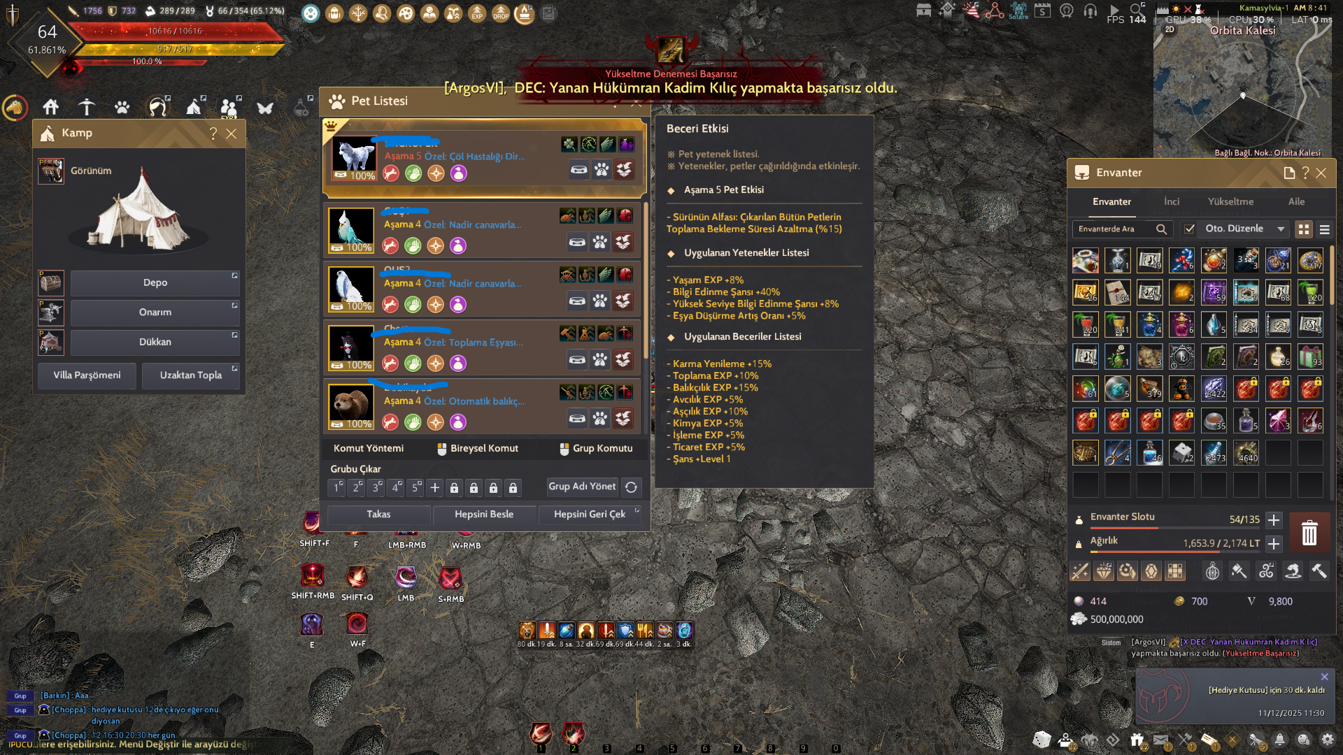 835 GS 64 LAHN 64 CADI 387 452