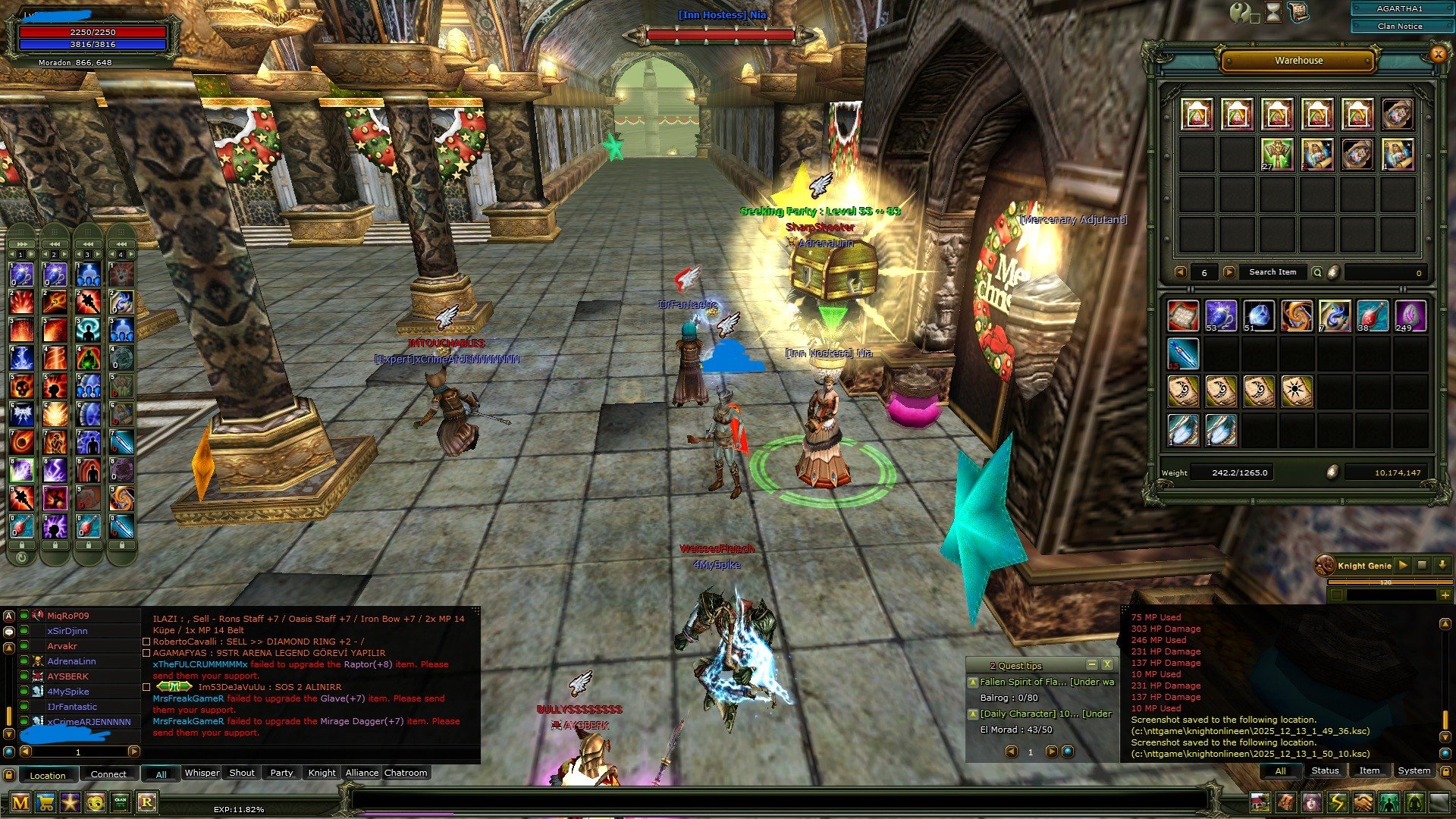 83/3 100 DEF 1.Milyon140k Np Karus Mage Gold Preli