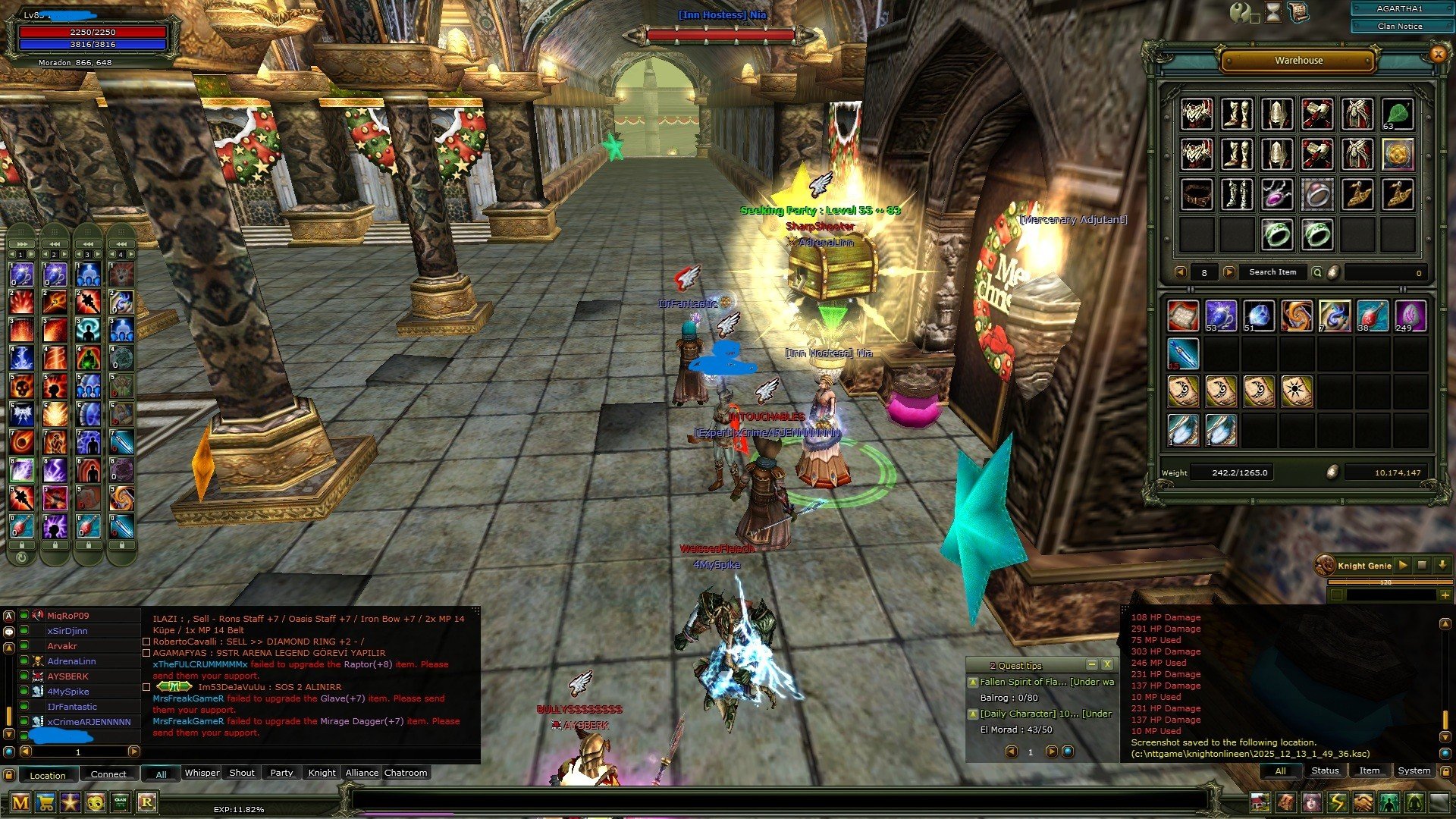 83/3 100 DEF 1.Milyon140k Np Karus Mage Gold Preli