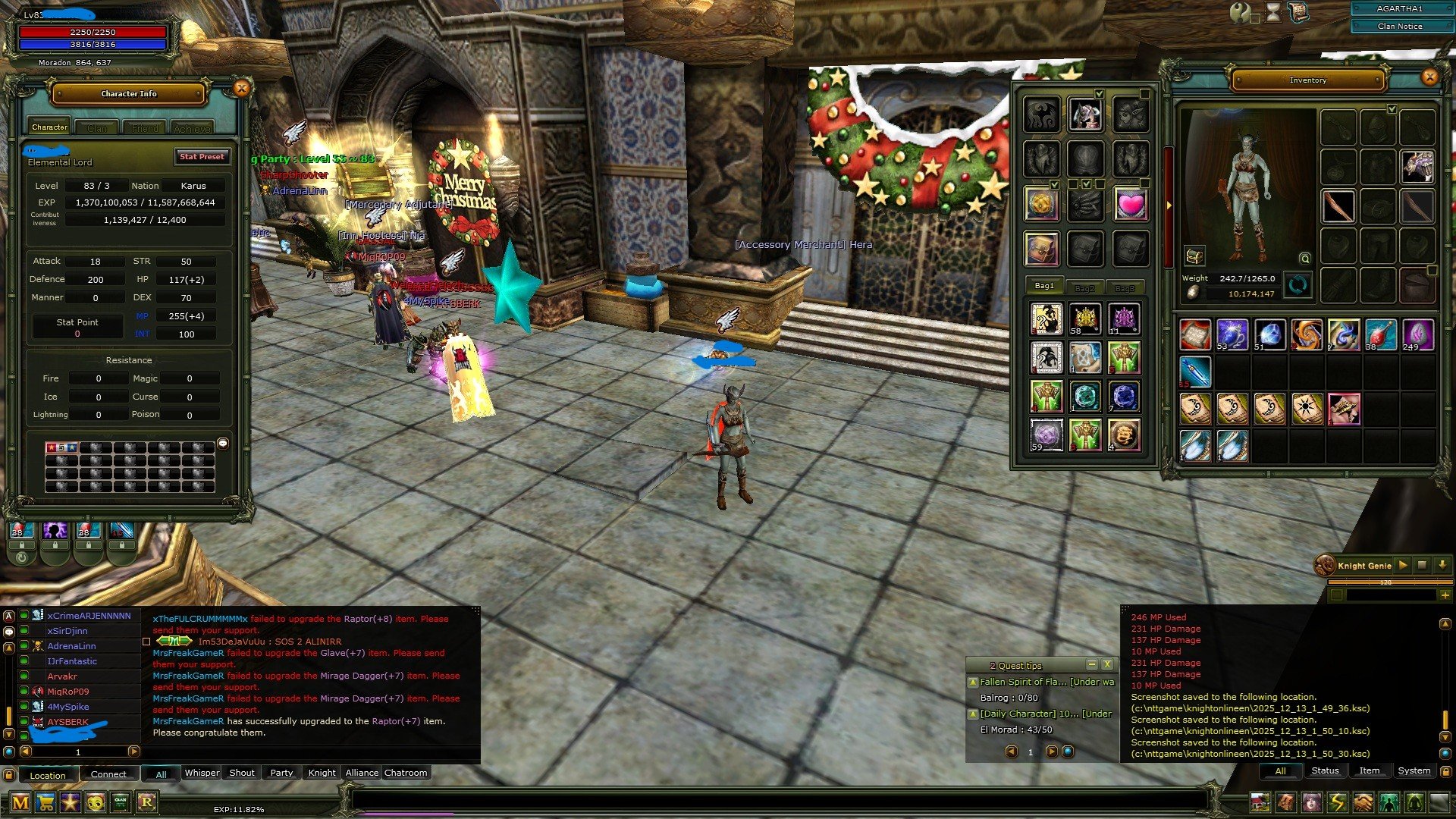 83/3 100 DEF 1.Milyon140k Np Karus Mage Gold Preli