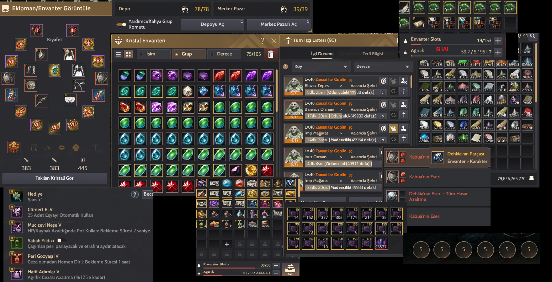 830GS - FULL P2W YAPILMIŞ HESAP