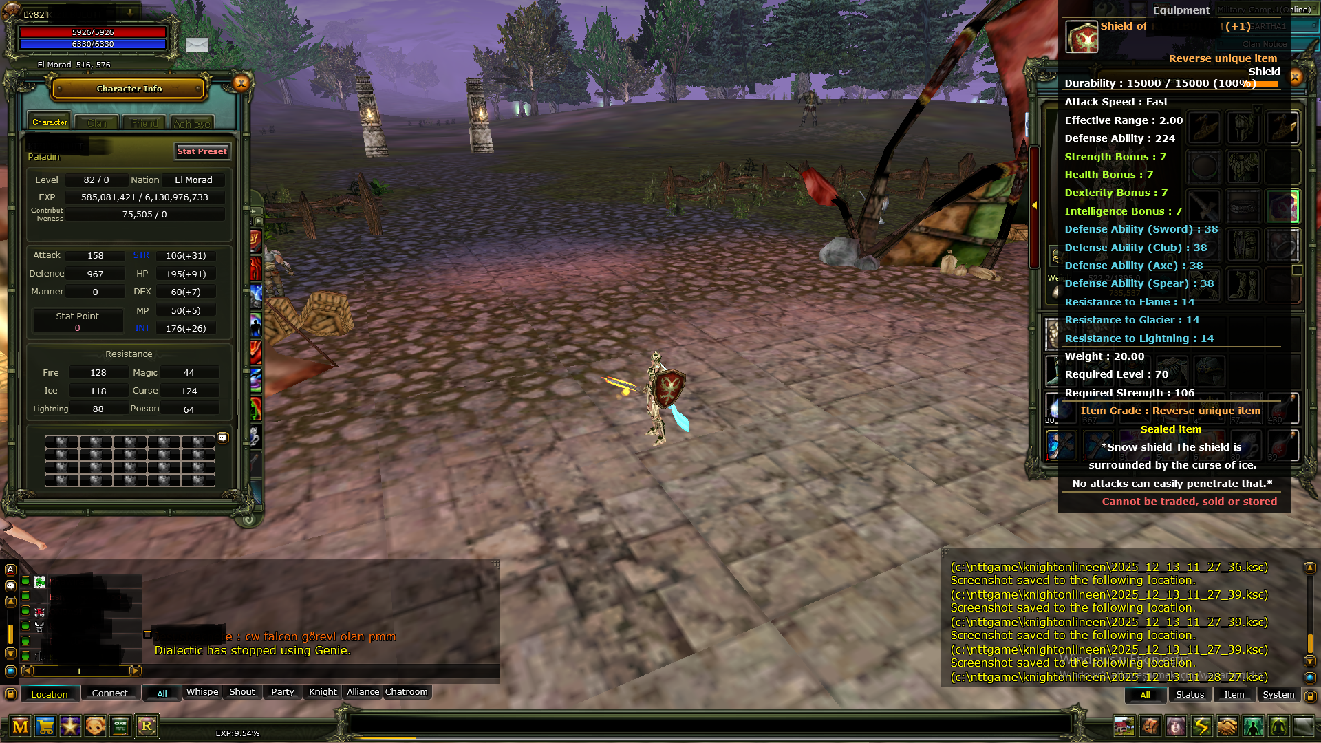 82 lwl 1 reb quest kalkanlı ve dryadsta 7 questli mage