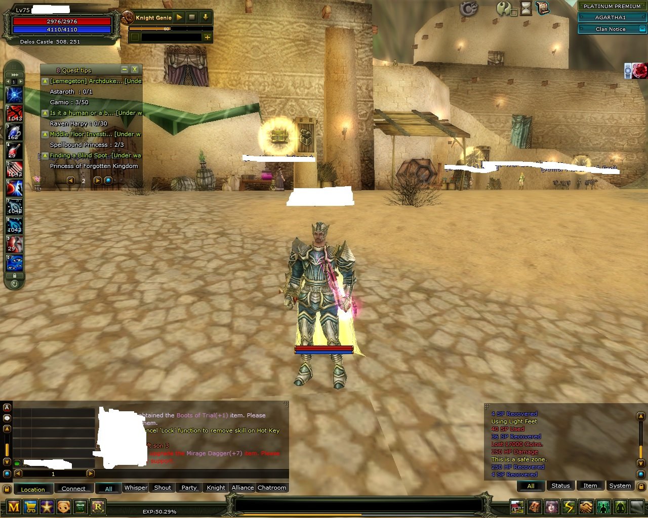 75 LEVEL İTEMLİ PLAT PREMİUMLU ROGUE HUMAN