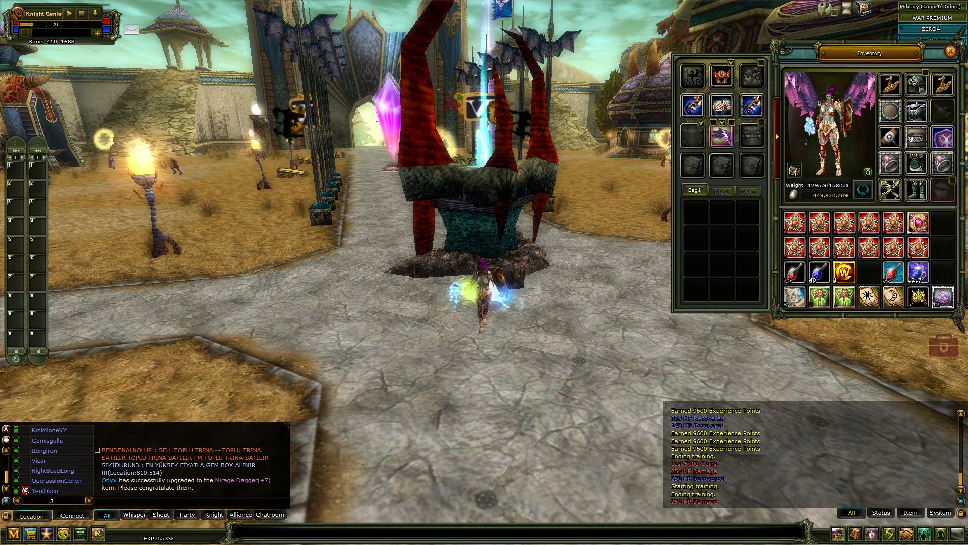 83 6 QUESTLİ FULL SKİL AÇIK HAZIR PRİEST GOLD PRELİ