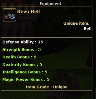 Revolution-KO Revo Belt