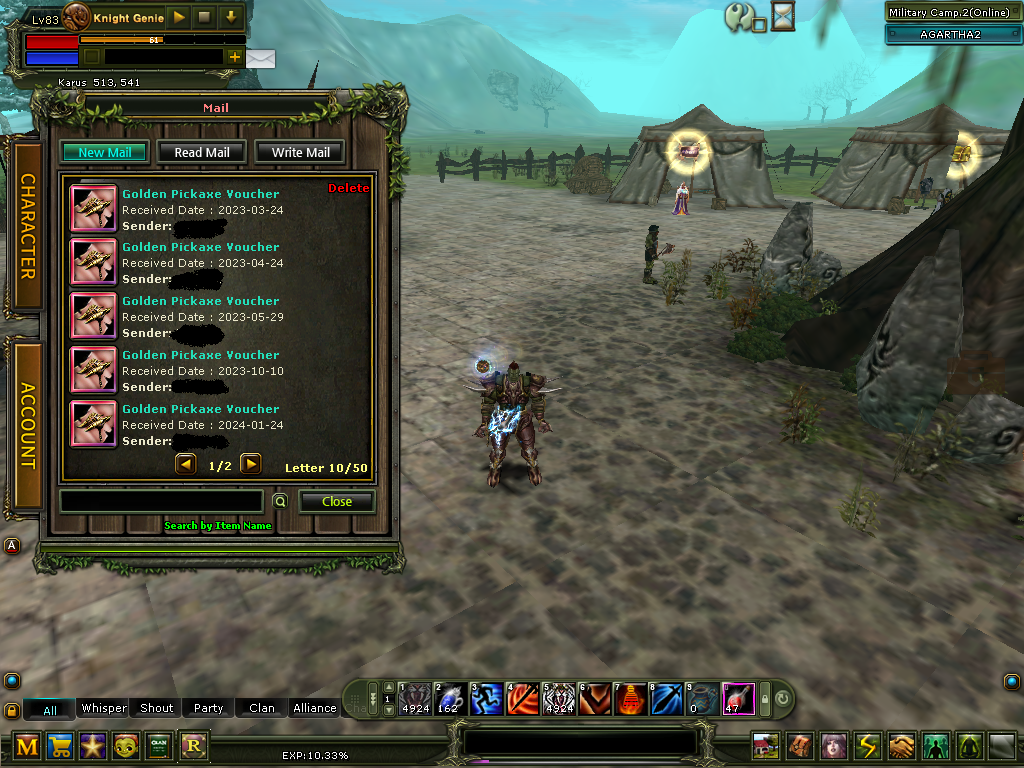 83/9 Warrior 8 Quest MS / 9 STR 100 DEF / Minark ta 4 çar daha var