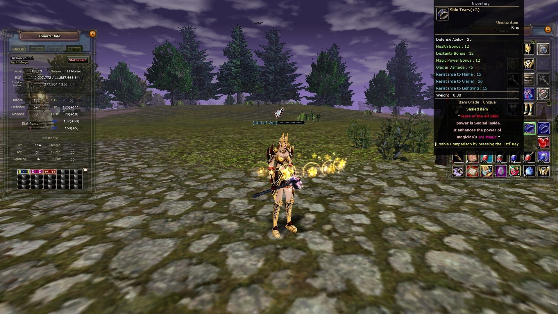 83/3 Mage 8 Rons 7 Quest Full Skill Full Görev 377k np