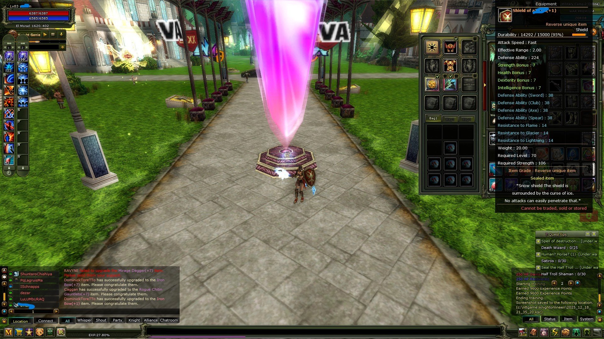 83/2 7 QUESTLİ PRİEST FULL PUSLU HAZIR DURUMDA