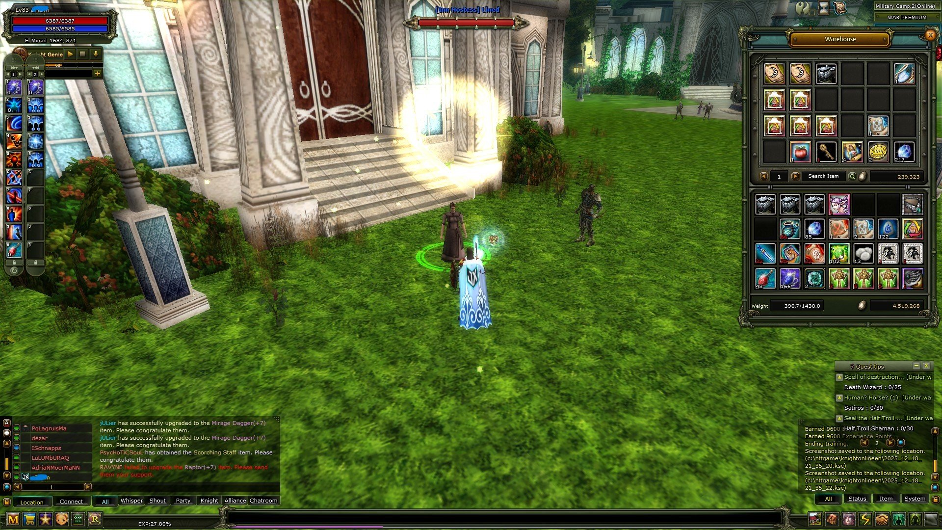 83/2 7 QUESTLİ PRİEST FULL PUSLU HAZIR DURUMDA