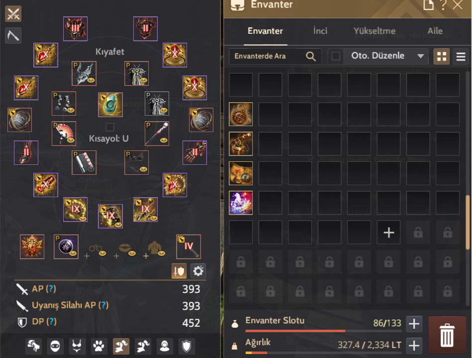 392AP 451DP END GAME