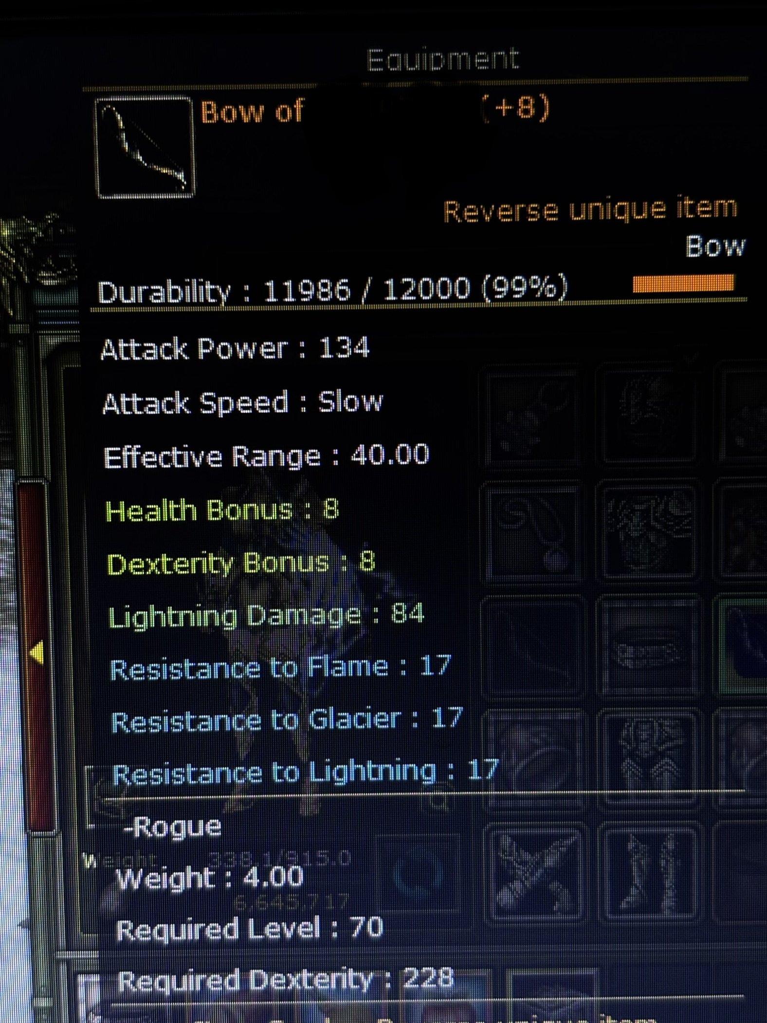 83/8 REB 8 QUEST BOW 580 K NP