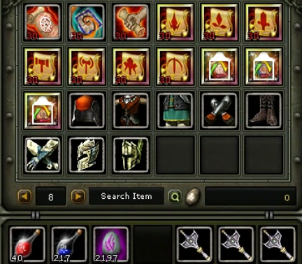 81 lvl % 55 Ekstralı Karus İnce Kız Mage