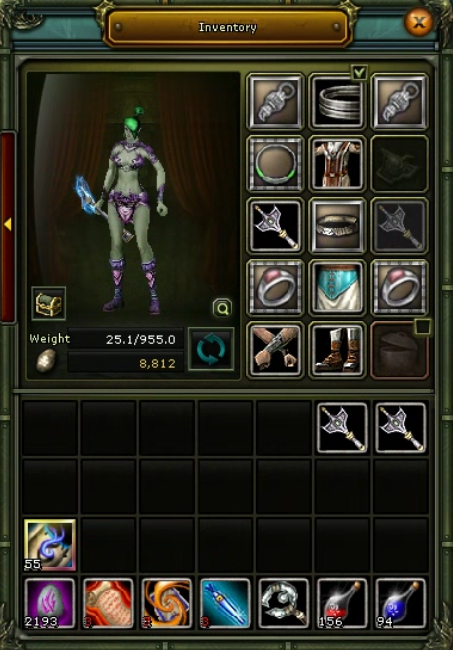 81 lvl % 13 Karus İnce Kız Mage