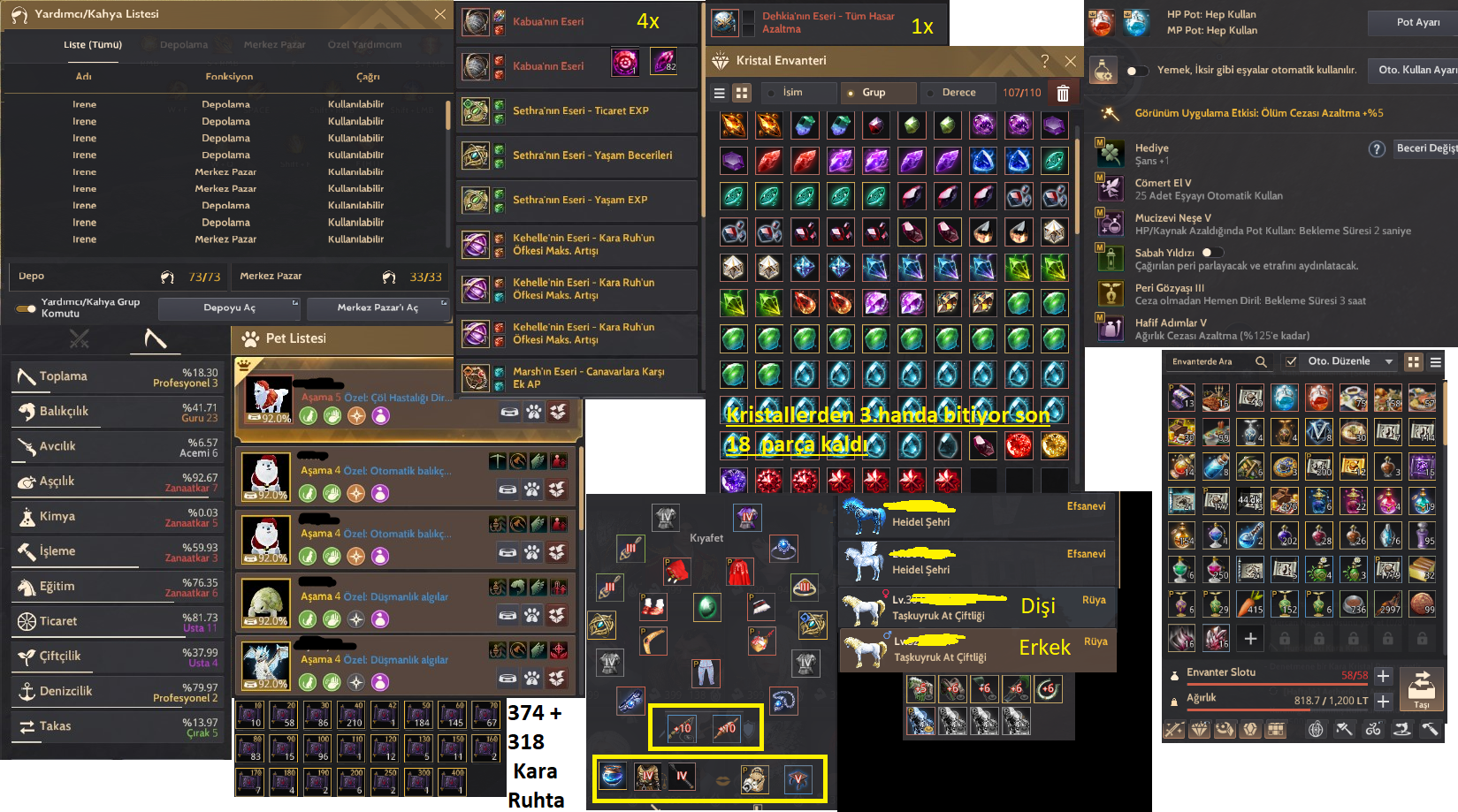 840 GS 390 AP X Takılar Kaçırılmayacak Fırsat Client Hesap