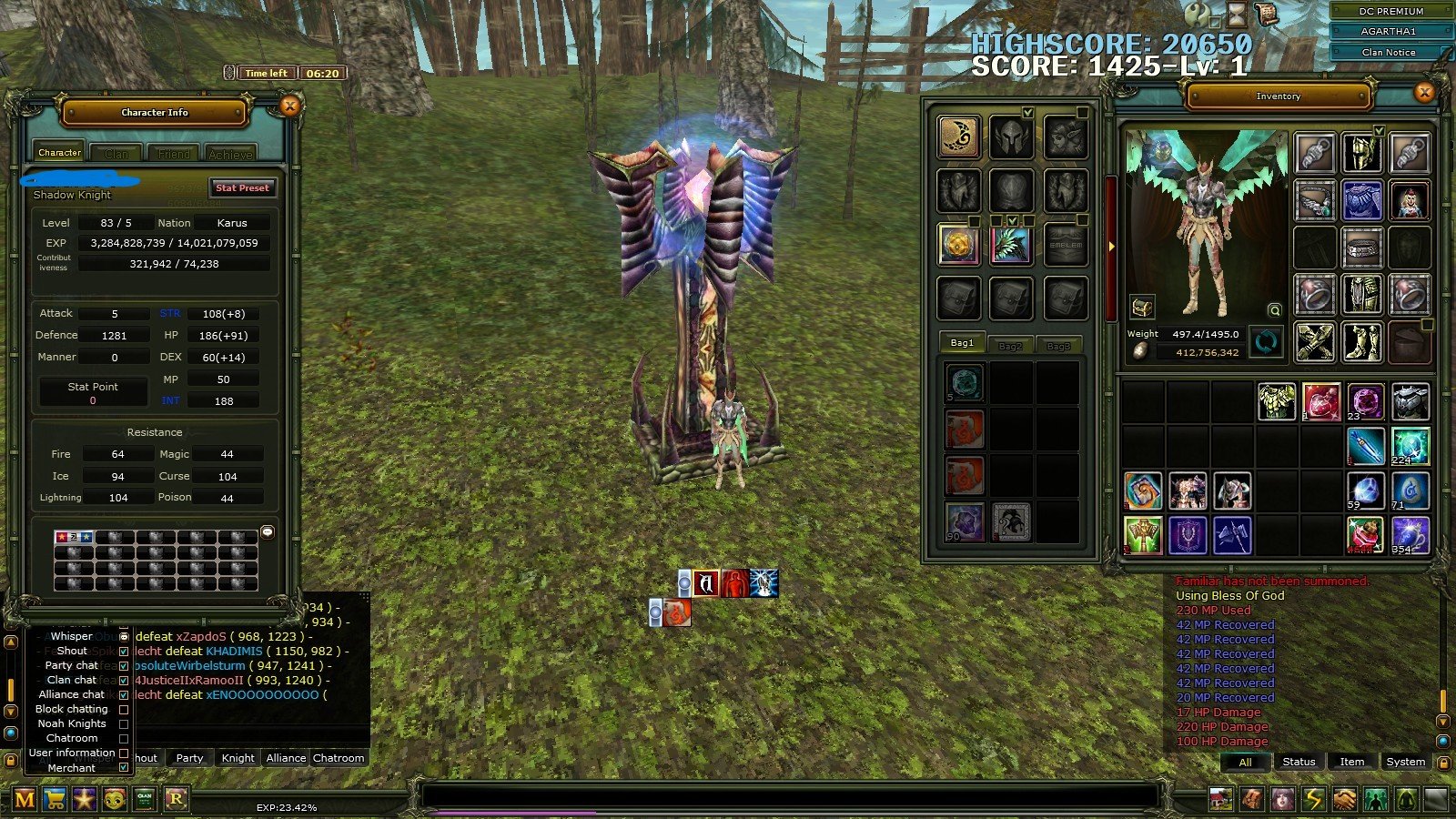 83/5 karus cc priest