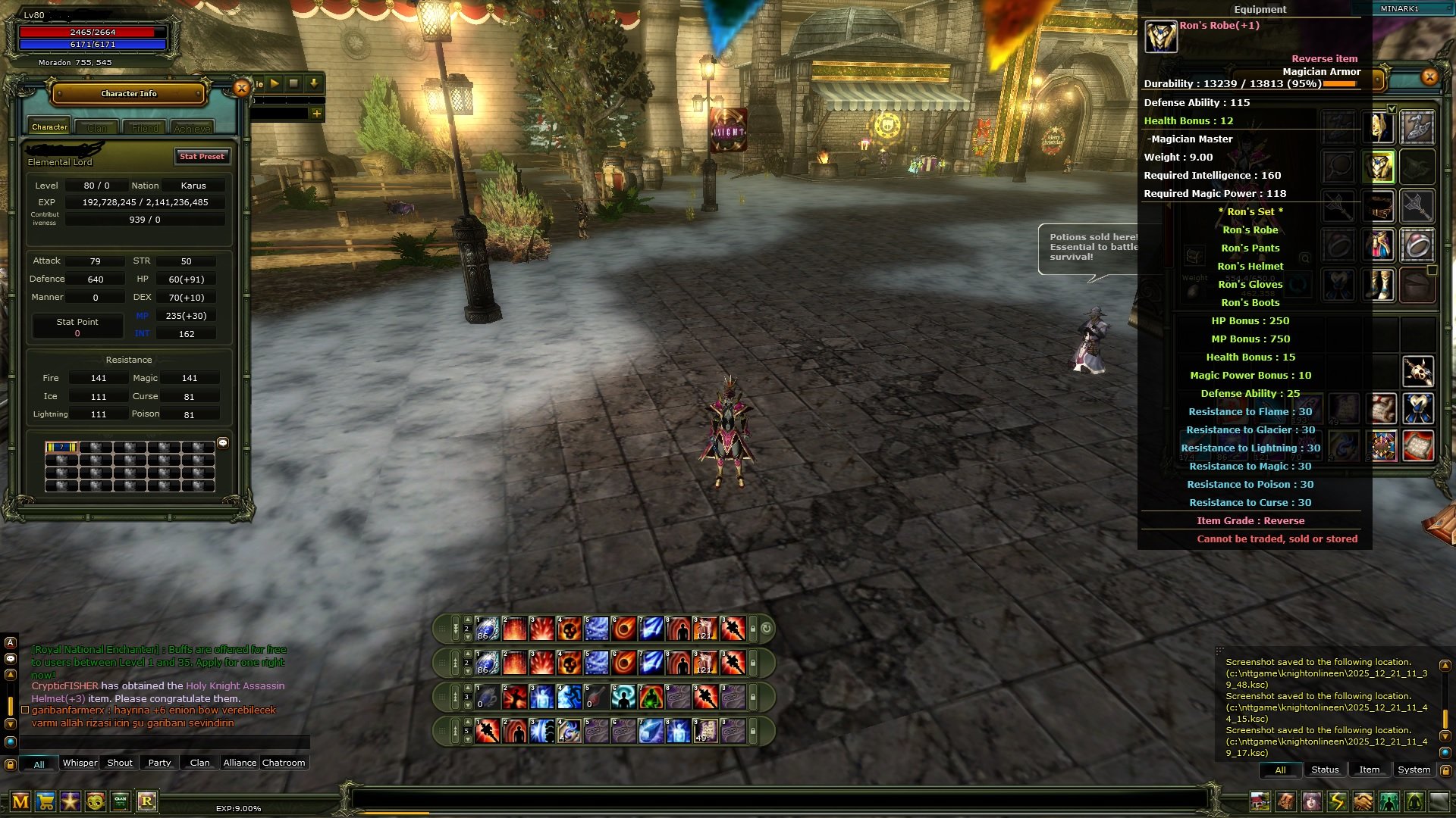 8 quest 8 mitril (kafa) 83/6 % 100