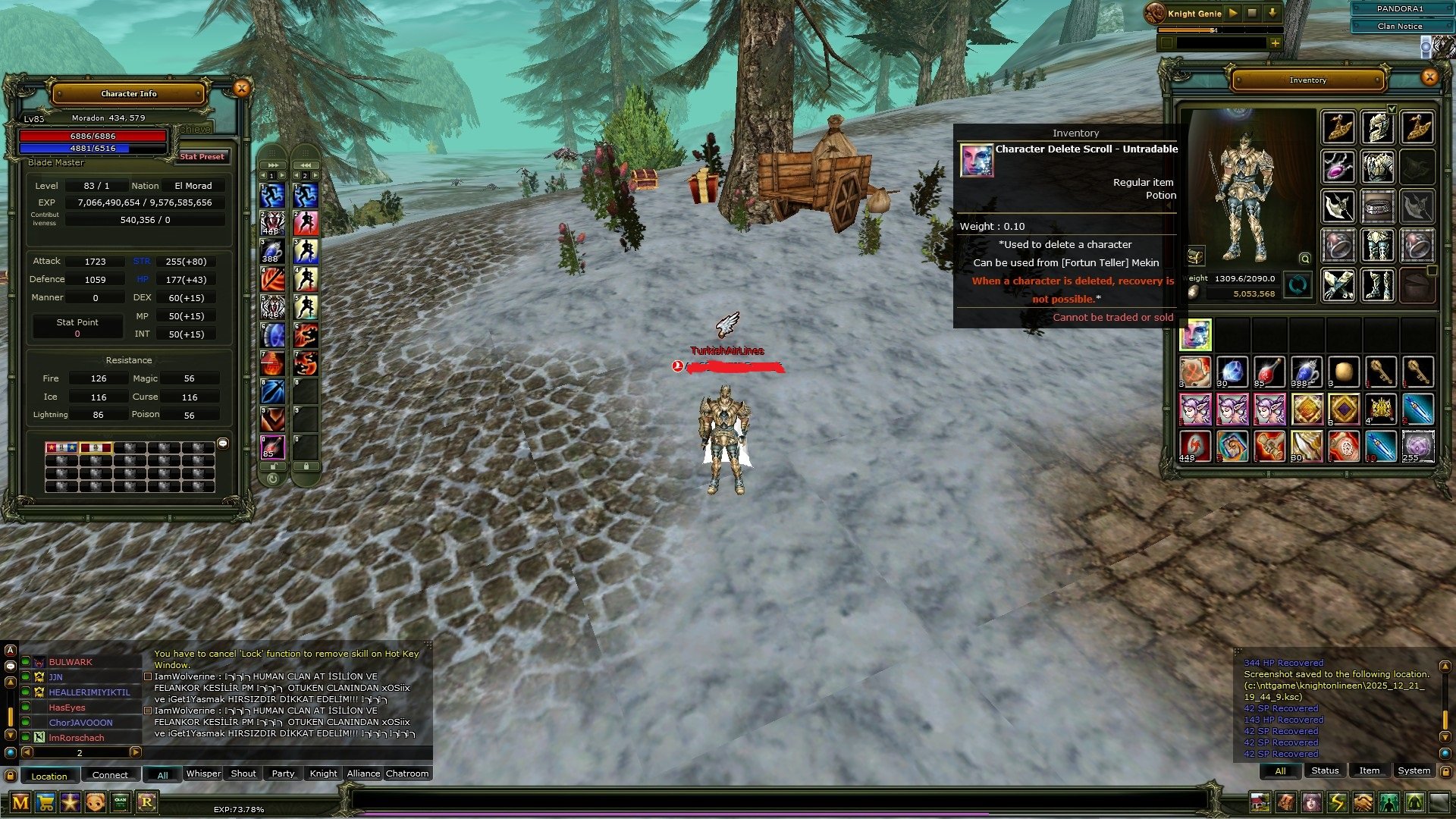 83/1 Warrior 100 DEF 540K NP FLL GOREV