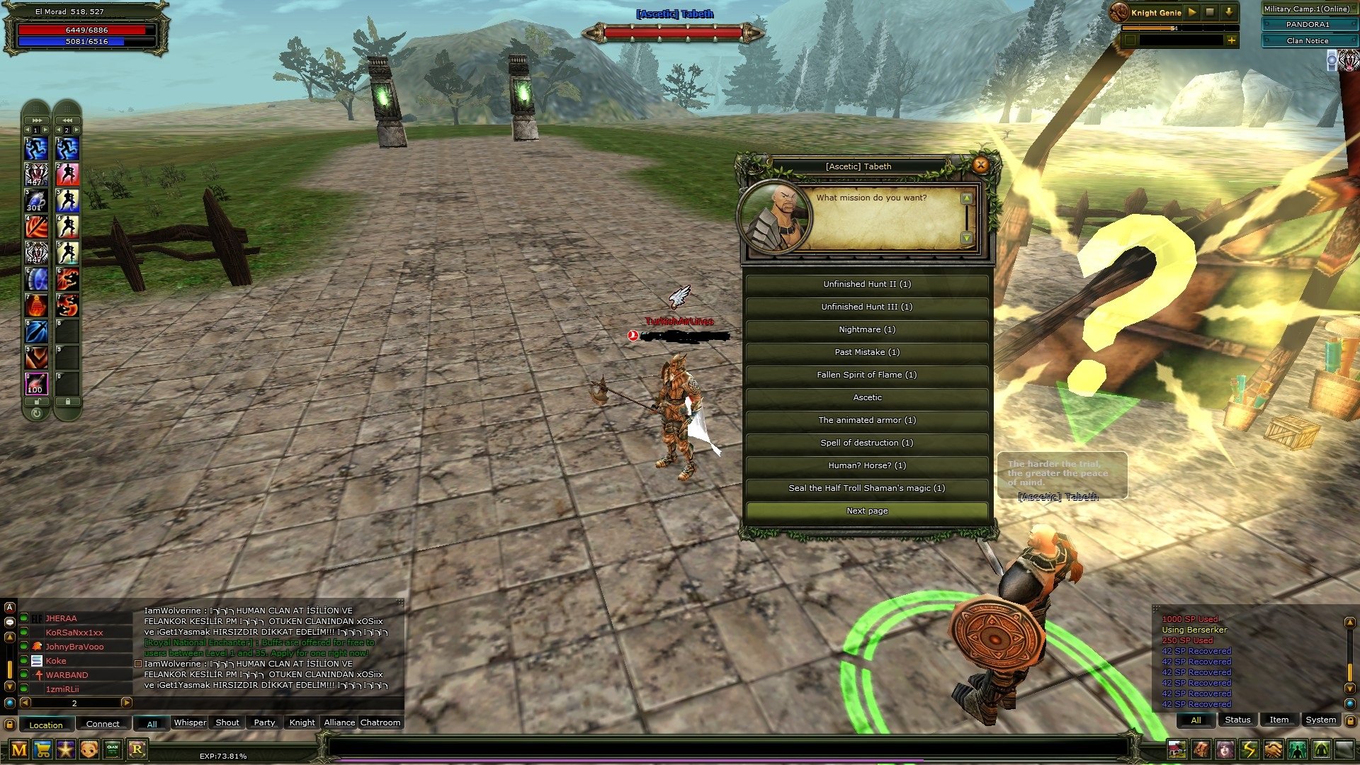 83/1 Warrior 100 DEF 540K NP FLL GOREV