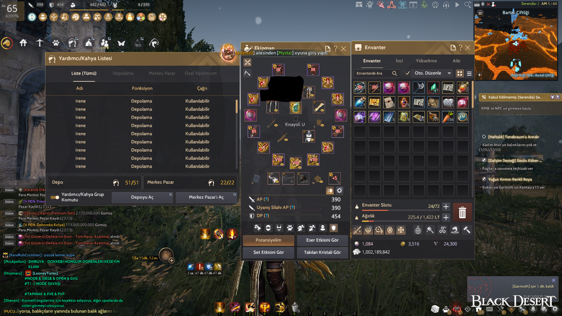 844 GS Sentezli Client Hesap