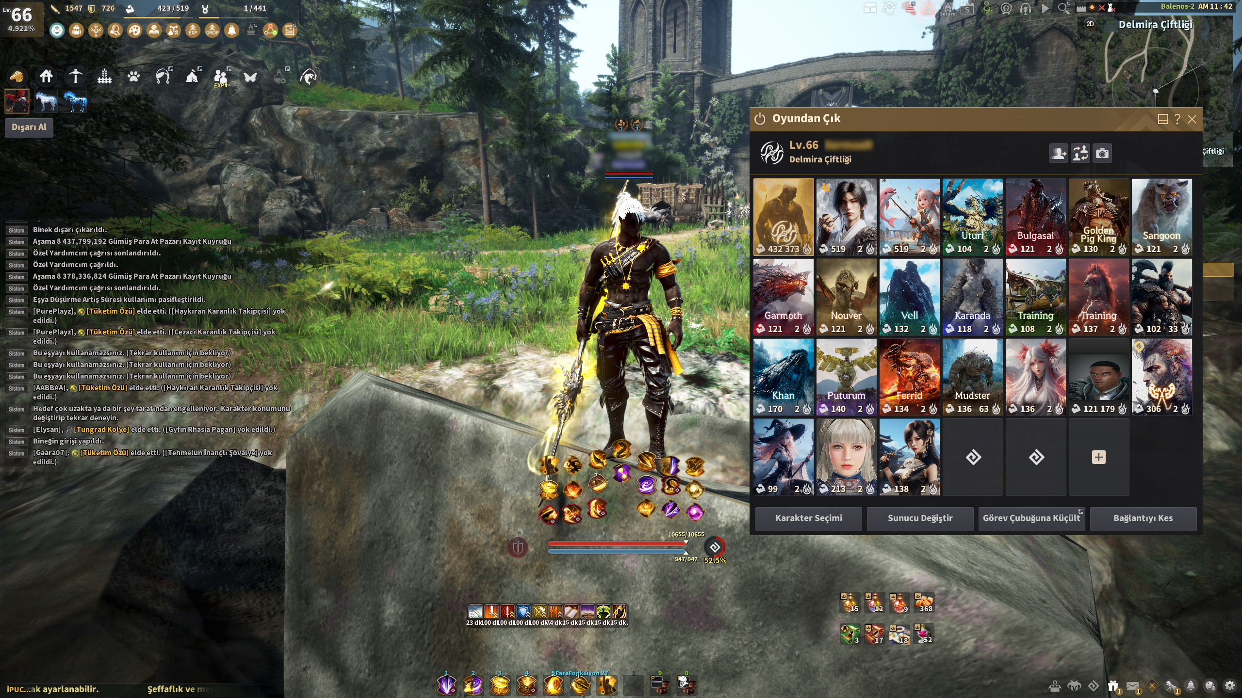 66LvL 845GS Hashashin Mena Bölgesi