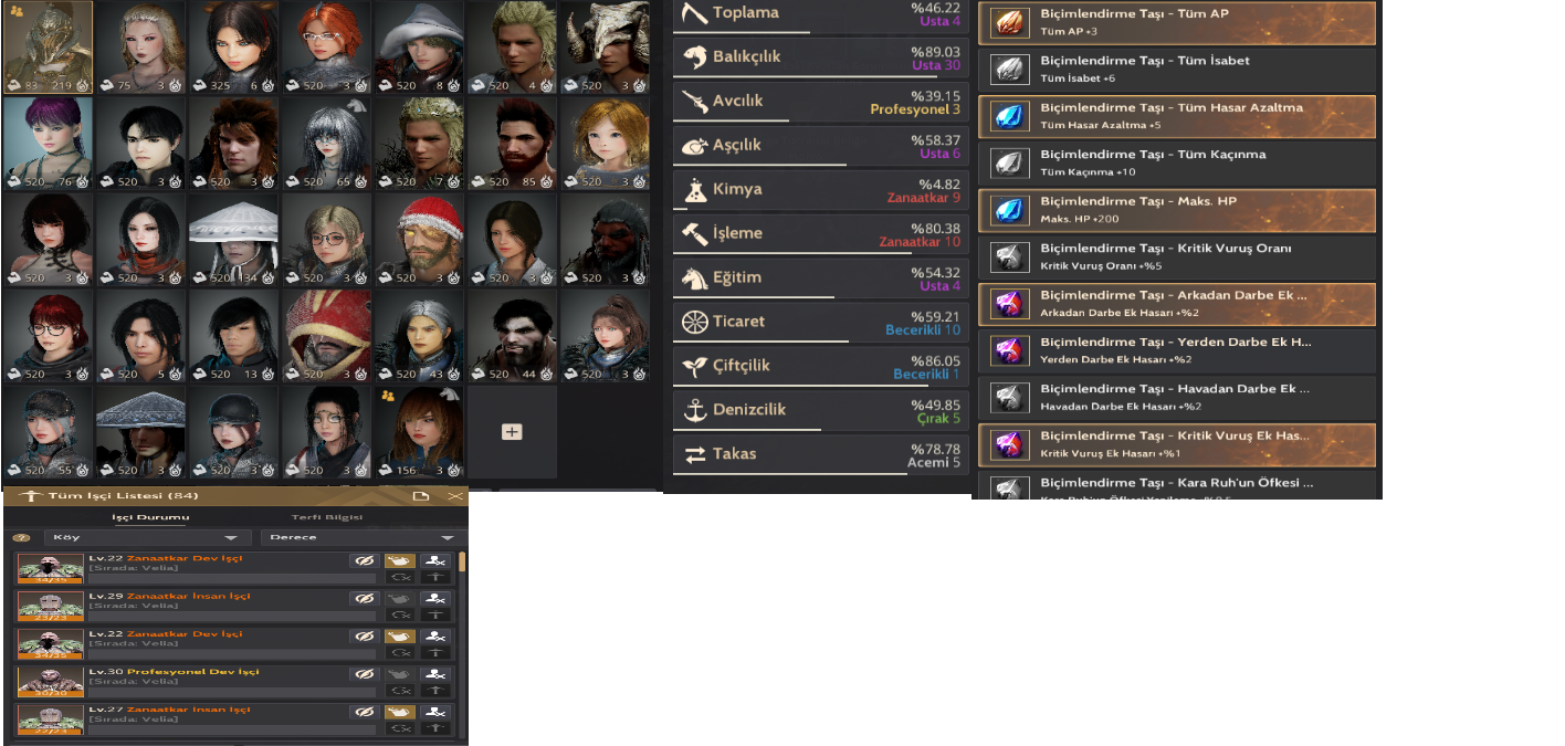 DRAKANIA MAİN SİLAH TAKAS KUPONLARI OLAN ( 784 GS ) HESAP KELEPER !!!!!