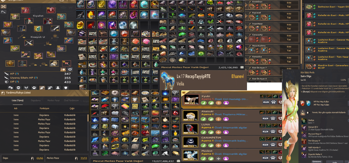 DRAKANIA MAİN SİLAH TAKAS KUPONLARI OLAN ( 784 GS ) HESAP KELEPER !!!!!