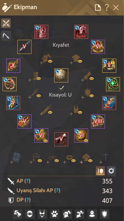 Client hesabı 355 ap p2w