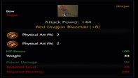 Aarvad red dragon Blazetail 8 2x pycs attck. % 2 rünlü