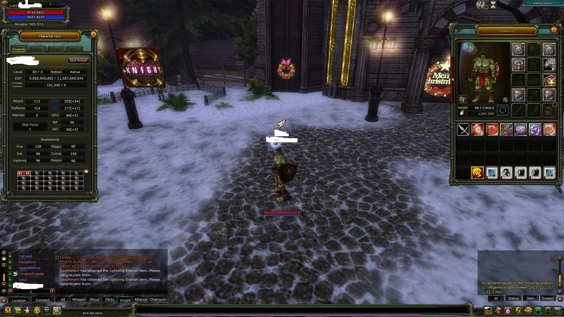 83/3 % 85 GÖREVLERİN NEREDEYSE HEPSİ DURUYOR.QUEST KALKAN 3