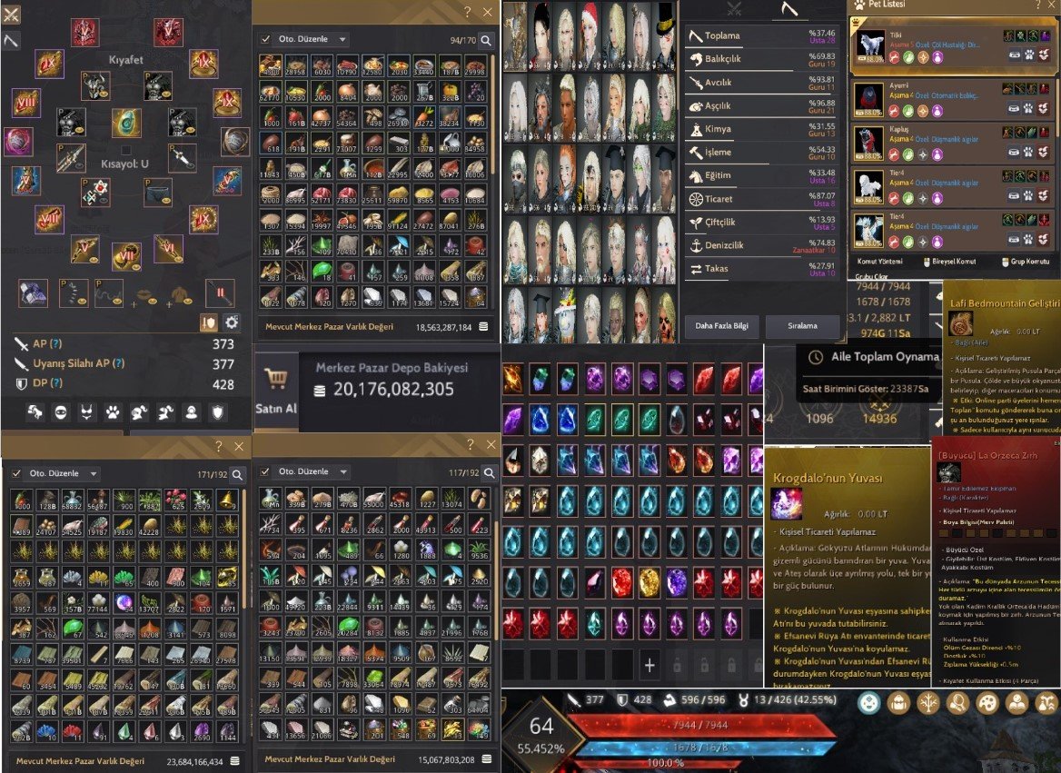 KROGDALO / PUSULA / 23K OYUN SAATİ / FULL LİFE SKİLL / GRİND'A HAZIR