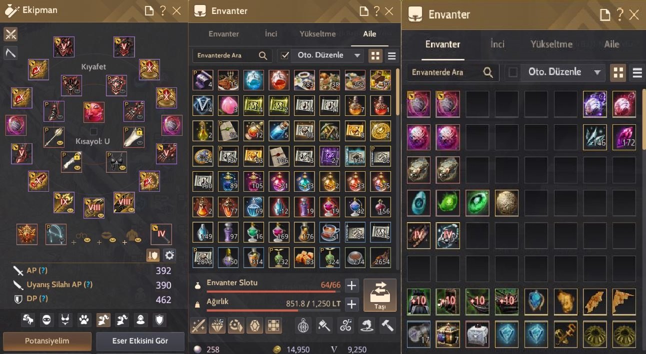 854 GS Dolu Güzel Hesap