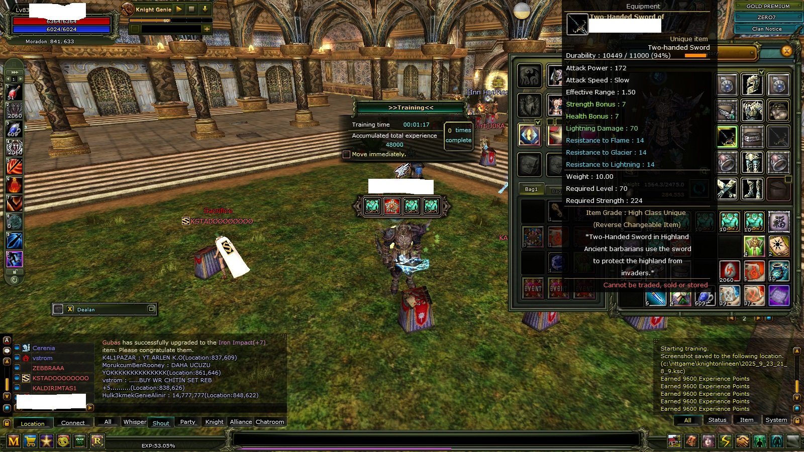 83/6 18 TILSIM 100 DEF 9 STR YAN CAR 82 OKCU WARRIOR