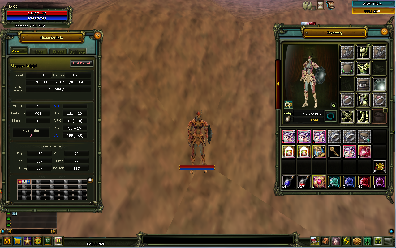 83 DB İNT ATAKER PRİEST