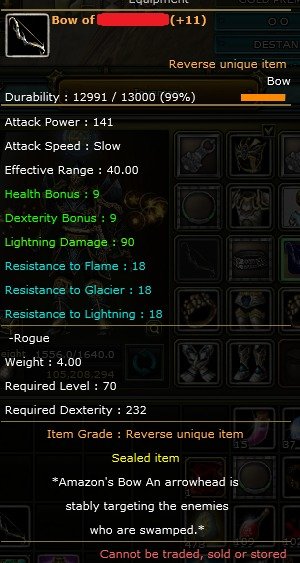 83/3 9 Quest Bow Karus