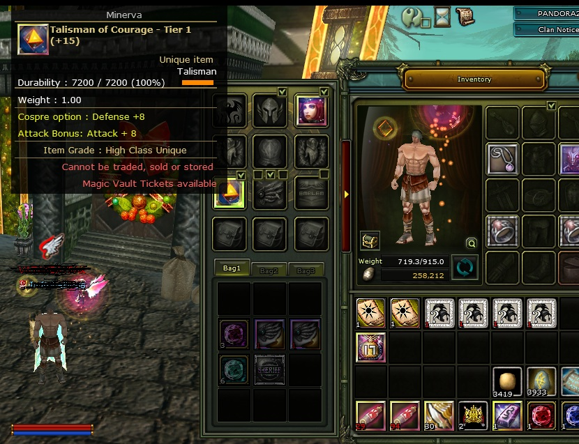 83/7 15 Tılsımlı Full Achive Dolu Hesap