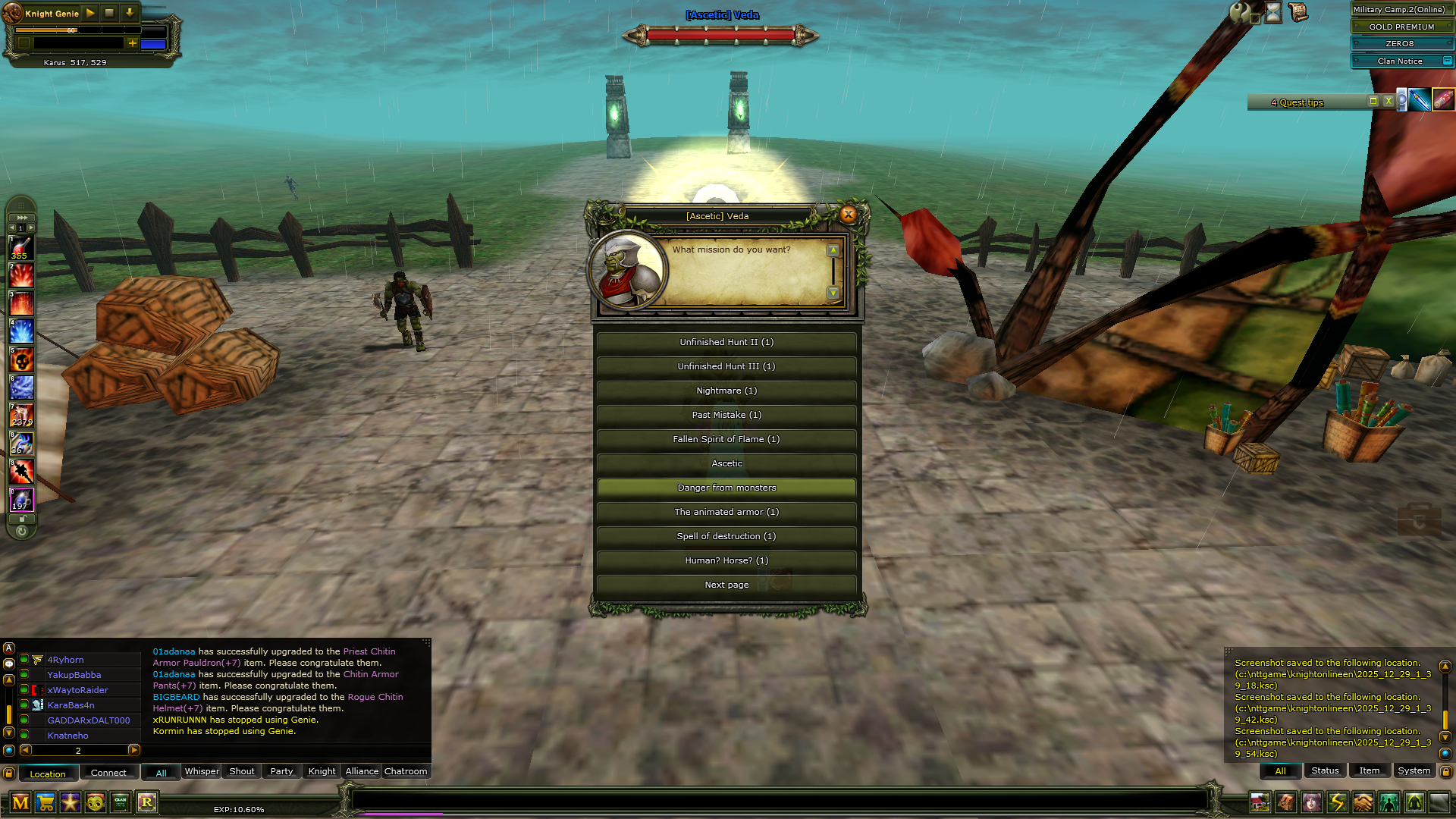 83/8 Mage Rebirt 3 Quest Stafflı Sunucu Zero