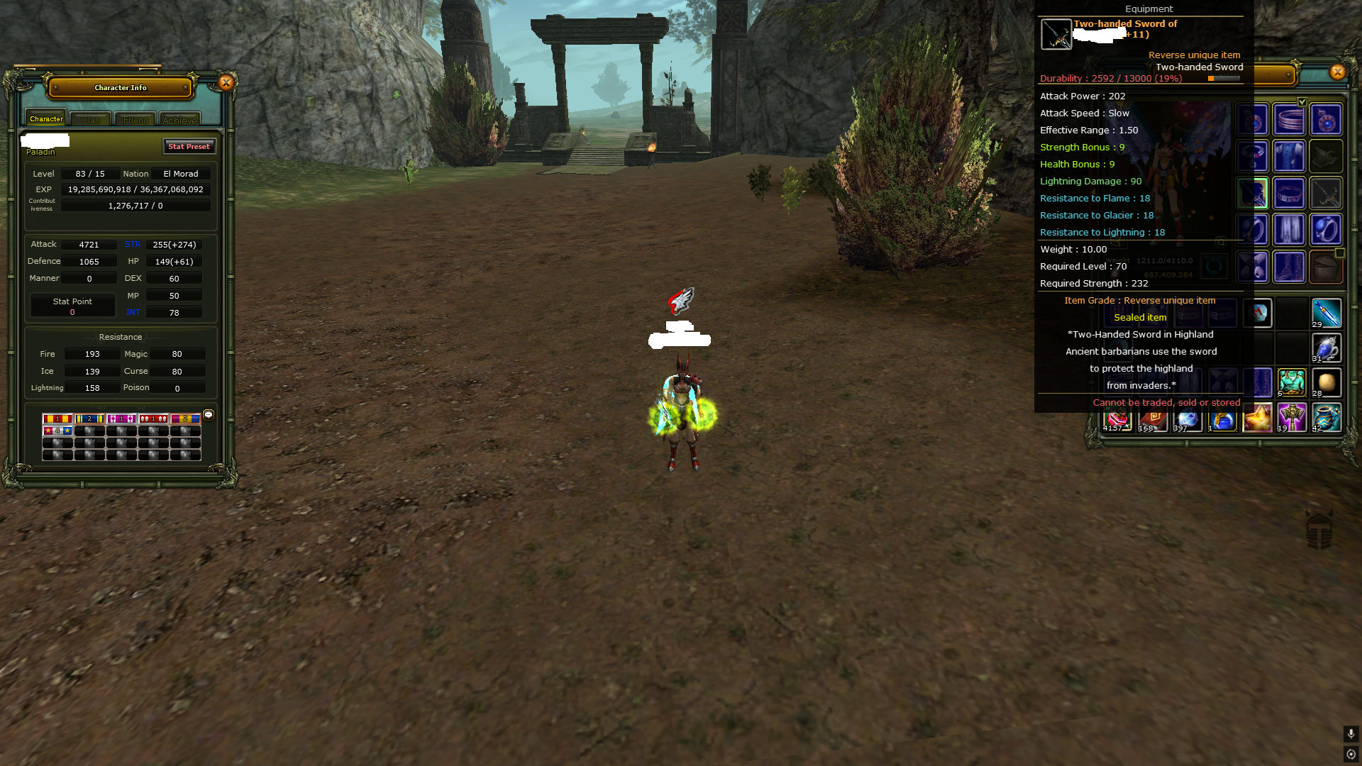 83/15 Temiz Ful Puslu 11 Quest Ms Li Batte Priest