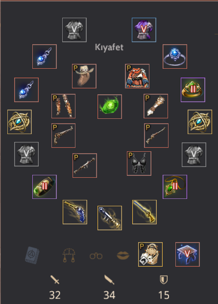 832 GS | IX MAIN Silah | PVP-PVE Hazır | 2400 life gear | Yüksek P2W