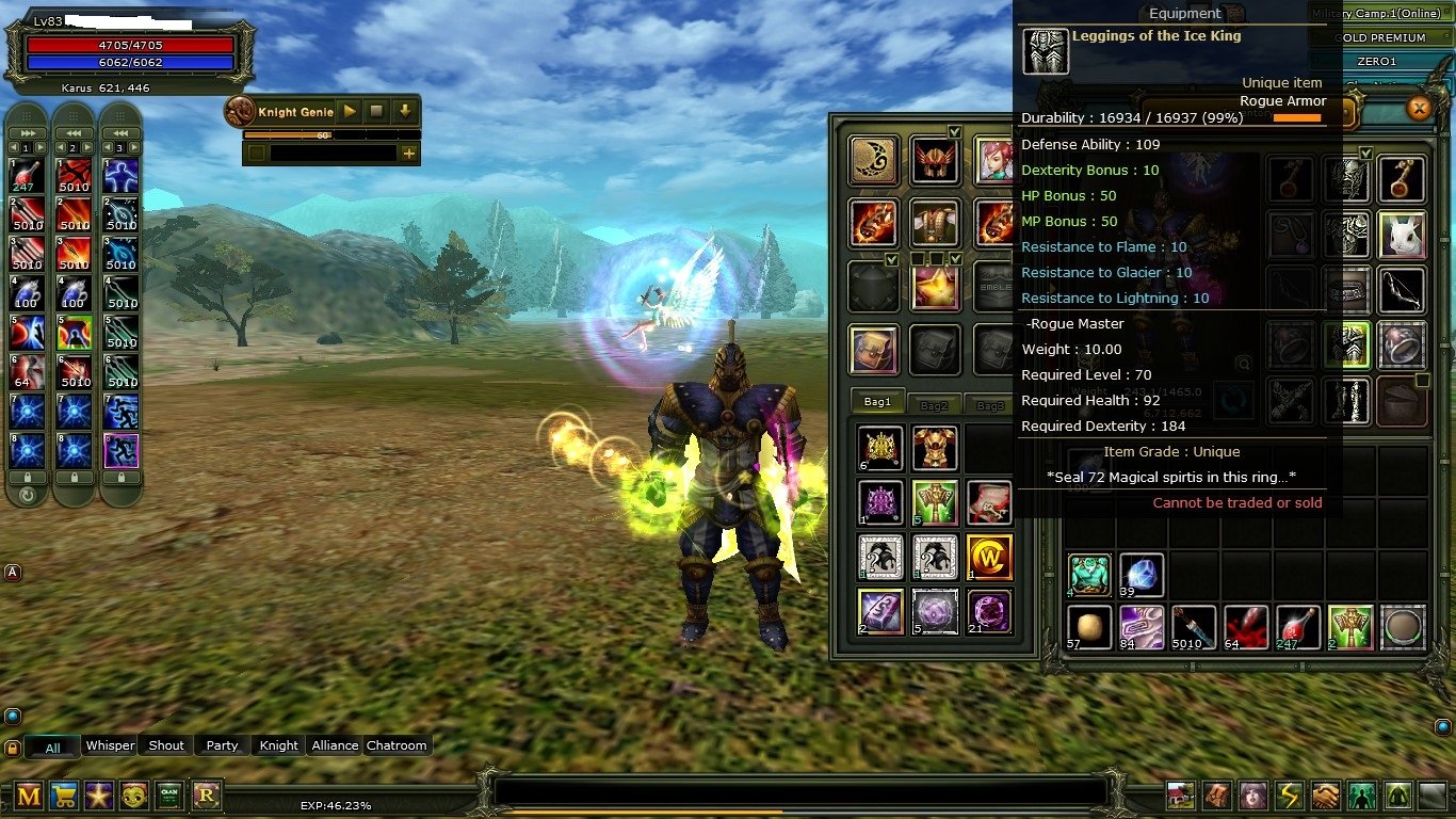 Gold Starlı 83 LwL okçu full pus