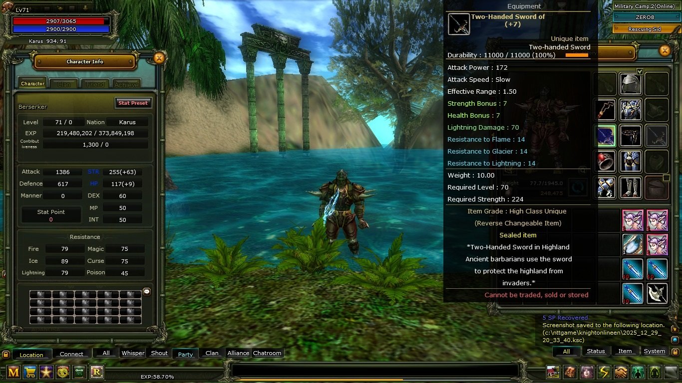 7 QUEST MS LI WARIOR