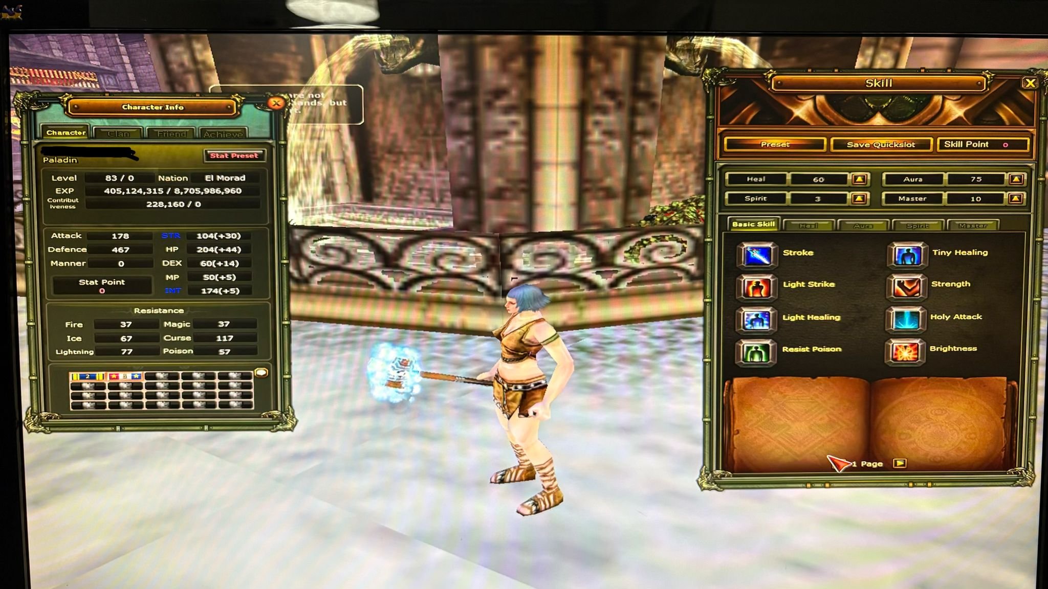 83lv HUMAN PRİEST 90 DEF EMEK KARAKTER