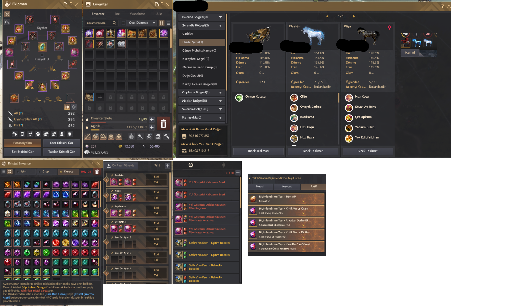 394 AP CLİENT FULL P2W HESABIM SATILIK