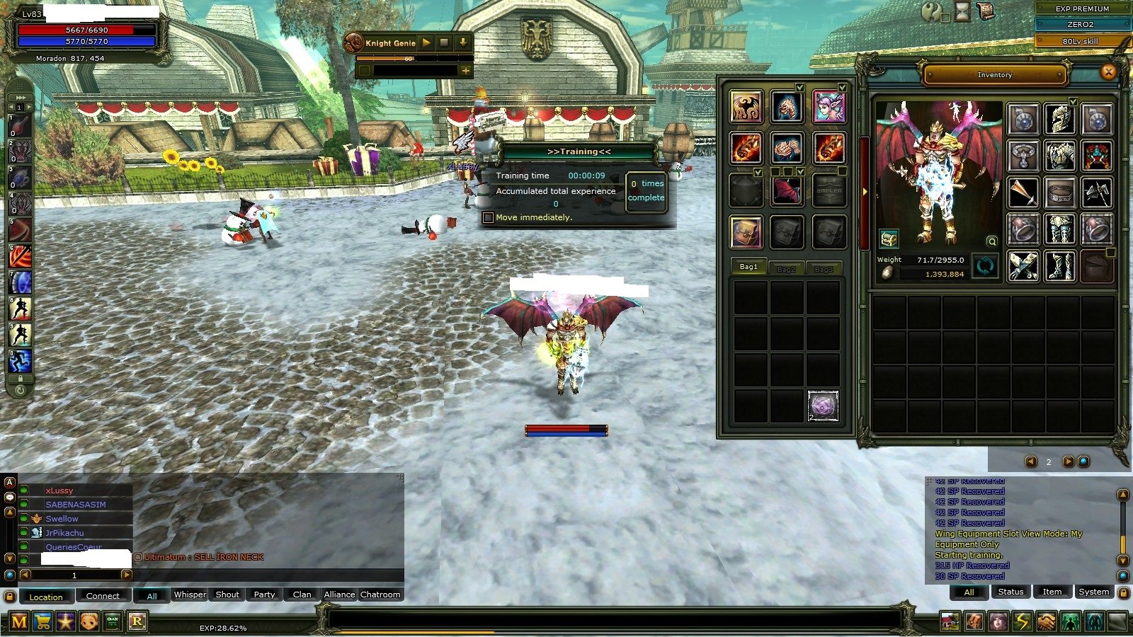 SWİTCH PREMUIMLU FULL PUS 83 LEVEL WARRİOR.